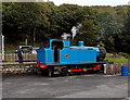 SD3584 : Damping down the coal in a locomotive bunker at Haverthwaite by Jaggery