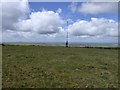 SX6193 : Military flagpole on Watchet Hill by David Smith