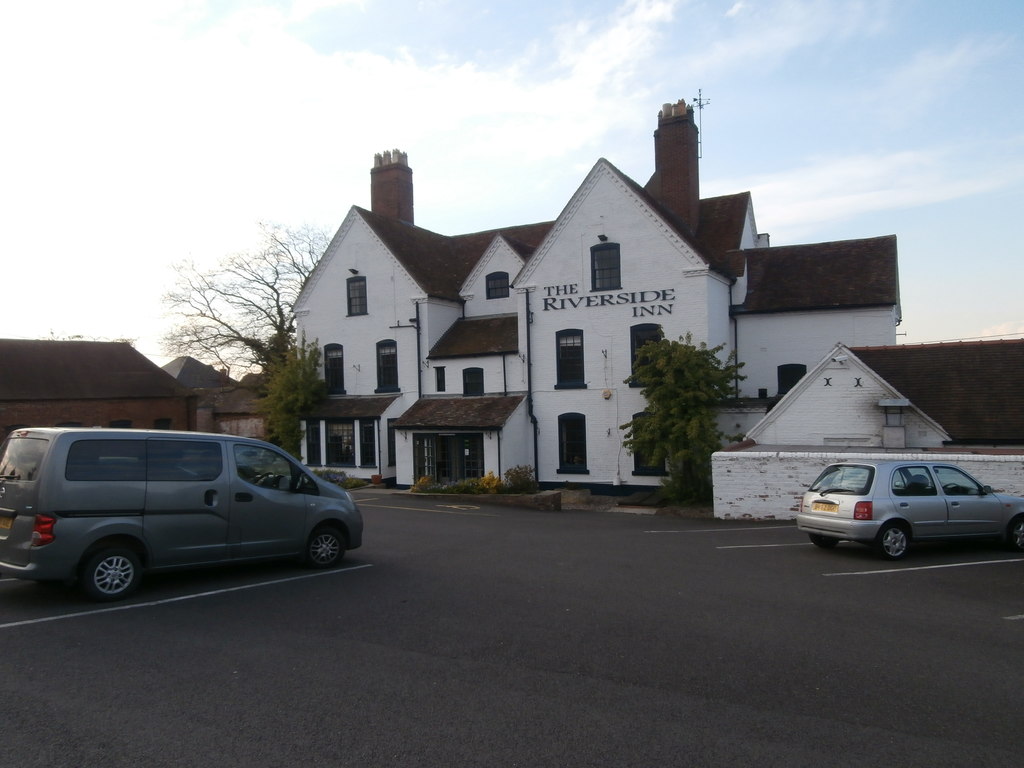 The Riverside Inn Cound © John Lord Geograph Britain And Ireland