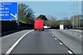 Westbound M4 approaching Junction 8/9