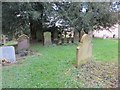 SO1758 : Headstones under the Yew by Bill Nicholls