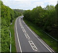 East along the A40 Whitland Bypass