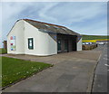 The toilets at the beach car park