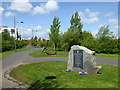 Riverside walk beside the River Usk