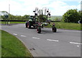 SN2117 : Agricultural machinery on the move in Whitland by Jaggery