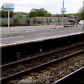 Bilingual name signs, Whitland railway station