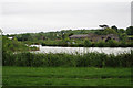 Fishing lake at Orchard Place Farm