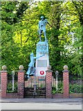 SJ4793 : West Derby War Memorial at Eccleston Park by David Dixon