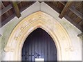 Cosheston Church - porch detail