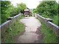 Disused bridge over canal