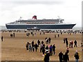 SJ3097 : Queen Mary 2 by Norman Caesar