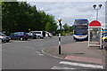 Bus stop at Tesco Fulbourn Cherry Hinton Superstore