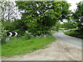 TL8769 : Road near Timworth Hall by Adrian S Pye