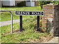 Frenze Road sign