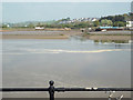 SS4527 : Sign of the incoming tide, River Torridge, Bideford by Robin Stott