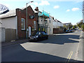 Looking west along the High Street