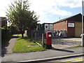 Vinces Road Postbox & Path to Ives Close