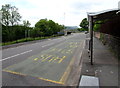 Western Valley Road bus stops nearest  Pye Corner railway station, Newport 