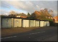 Residents garages - Neville Duke Road