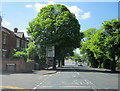 A4184 Greenhill Entering Evesham