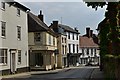 Framlingham: Church Street from  St. Michael