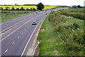 The A421 from Birchfield Road bridge