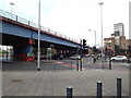 SE3033 : A64(M) New York Road flyover by Geographer