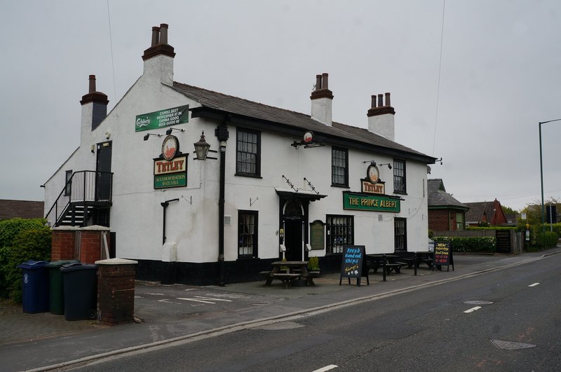 The Prince Albert, Westhead © Ian S :: Geograph Britain and Ireland