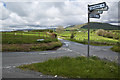 The junction of Blacksticks Lane, Nat Barn Lane, and Houghclough Lane