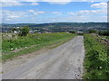 Track from Pen yr Heol Las Farm towards Caerphilly