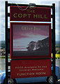 Sign for the Copt Hill pub, near Houghton-le-Spring