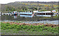 Narrowboats at Bowling