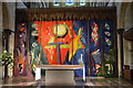 SU8504 : Reredos tapestry, Chichester Cathedral by Julian P Guffogg