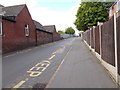 Highfield Road - viewed from Hamel Rise