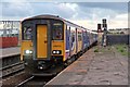 SJ8398 : Northern Rail Class 150, 150271, Salford Central railway station by El Pollock