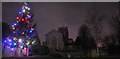 Holcot Old School Site and Parish Church of St. Mary and All Saints at Christmas