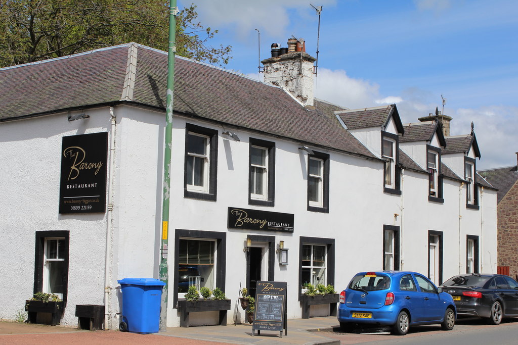 The Barony Restaurant, High Street,... © Leslie Barrie :: Geograph ...