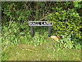 TM0980 : Hall Lane sign by Geographer