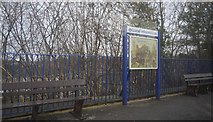 SP2865 : Information board, Warwick Station by N Chadwick