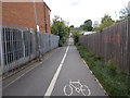 SE4312 : Footpath & Cycle Way - Grove Terrace by Betty Longbottom