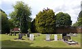 Sacred Heart Church Graveyard - viewed from near Tesco carpark