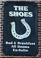 Sign for the Shoes