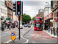 Pentonville Road, Bus Lane and Traffic Lights at King