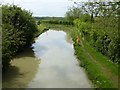 The Oxford Canal near Napton Hill