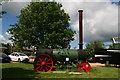 Steam boiler at Milton Keynes Museum