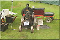 View of a Burrell agricultural tractor "Jean" in the St Albans Steam and Country Show