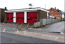 SU3521 : Romsey fire station and tower by Jaggery