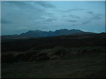 NG4524 : At the close of the day, view on the Cuillin by Didier Silberstein
