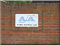 TM0978 : Anglia Autoflow Ltd sign by Geographer