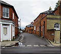 North along Linden Road, Romsey